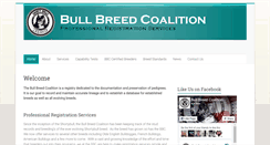 Desktop Screenshot of bullbreedcoalition.com