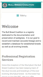 Mobile Screenshot of bullbreedcoalition.com